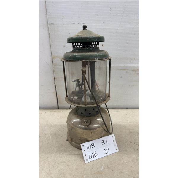 Coleman Quick-Lite Two-Mantle Lantern, Made in Canada, Nickel Fount