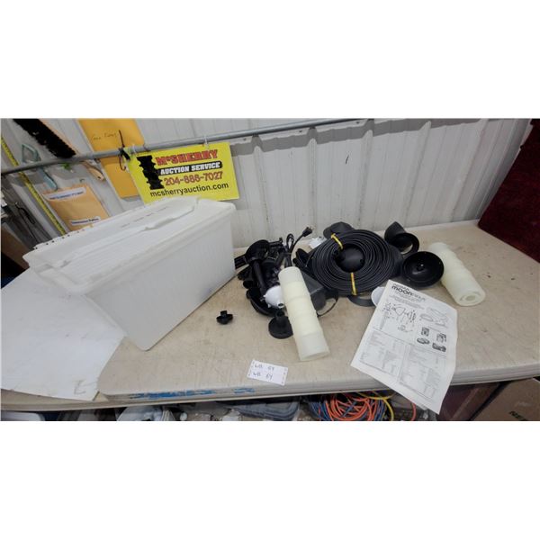 NOMA Moonrays Model 11-4008-0 Low Voltage Landscape Lighting Kit with Fixtures