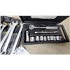 Image 2 : Lot of Tools Including Royal 40-Piece Ratchet Socket Sets, Stanley Wrench Set, Stripper and More