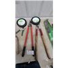 Image 3 : Lawn and Garden Lot: Replacement Mower Wheels, Blades, Hedge Shears, Loppers, Pruners and More