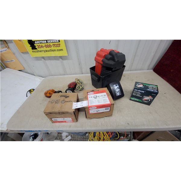 Rockwell American Hub Kits, Bargman Predator Trailer Lights, Battery Box Tire Tube and More