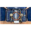 Image 6 : Three Camp Stoves: Two Coleman Model 421-D & One Blue Propane 2-Burner Stove