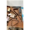 Image 3 : Tote Full Of Assorted Shelf Brackets & Supports Incl. Vanguard 16" Combination Shelf & Rod Holders