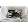 Image 6 : Tote Full Of Assorted Shelf Brackets & Supports Incl. Vanguard 16" Combination Shelf & Rod Holders
