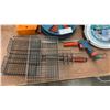 Image 2 : Uniflex Hose Reel, Extension Cord Reel, Garden Hose, 25' (7.6m) 1/2" (1.2mm) and BBQ Spit Baskets