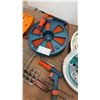 Image 3 : Uniflex Hose Reel, Extension Cord Reel, Garden Hose, 25' (7.6m) 1/2" (1.2mm) and BBQ Spit Baskets