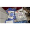 Image 2 : Assortment of New Poly Tarps Including HFT, Big Top, Princess Auto and More, Various Sizes