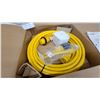 Image 2 : Marinco 50FCM 30 Amp 50' Shore Power Cordset and 104A 30 Amp to 15 Amp Pigtail Adapter