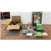 Image 1 : Hardware Lot: Schlage Locks, Bostitch Staples, Cabinet Hinges, Drawer Slides, & More