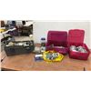 Image 1 : Assorted Hardware & Supplies: Toolboxes, Pulleys, Fiberglass Cloth, & More