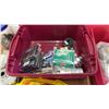 Image 5 : Assorted Hardware & Supplies: Toolboxes, Pulleys, Fiberglass Cloth, & More