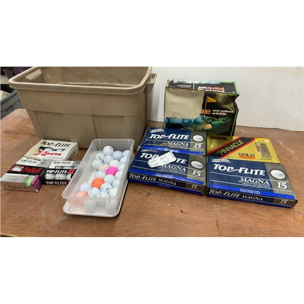 Oscar Jr. Electric Putting Partner, Top-Flite & Pinnacle Golf Balls, & More Golf Balls