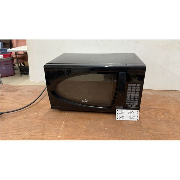 Rival RGDJ701 Household Microwave Oven, 700W, 1050W Input, September 2009, & Glass Turntable