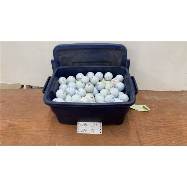 Lot of 100 and More Assorted Golf Balls, Incl. Titleist, Pinnacle, Top-Flite, & More