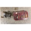 Image 2 : Vintage Fishing Tackle Box With Lures, Line, Baitcasting Reel, and More