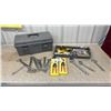 Image 1 : Toolbox with Wrenches, Screwdrivers, and Two YYT-1 Deluxe Automatic Crimping Tools and More