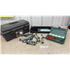 Image 1 : 19" Tool Box, Marson HP-2 Hand Riveter Set and Master Mechanic Ratcheting Wrenches