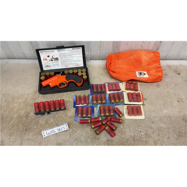 Olin Flare Launcher Kit With Case, Signal Flares