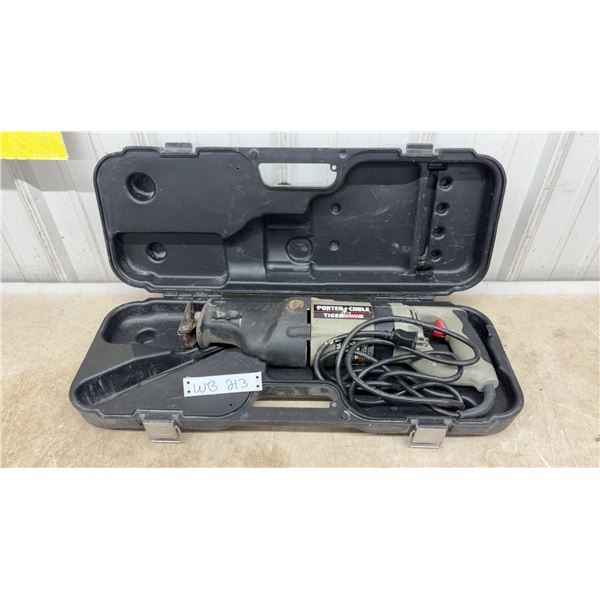 Porter-Cable Tiger Saw Reciprocating Saw with Hard Case and Blades