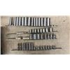 Image 6 : Plastic Toolbox With Sockets, Extensions, Ratchets Including Craftsman and Mac Tools, and More