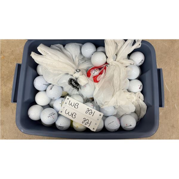 Tub of Approximately 300 Golf Balls