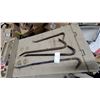 Image 1 : Lot of Four Gooseneck Pry Bars / Crowbars, Assorted Lengths