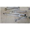 Image 7 : Blackhawk Wrench Set in Metal Toolbox with 3/4" Sockets, Wrenches, Adjustable Wrenches and More