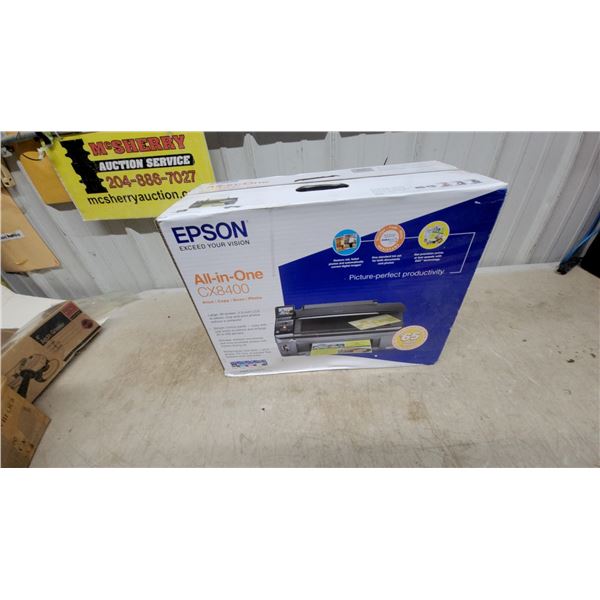 Epson All-In-One CX8400 Print, Copy, Scan, Photo Printer New