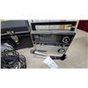 Image 2 : Sony Public Service Band Radio, Microphone, Cables, & Black Hard Case