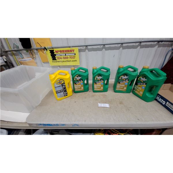 Pennzoil Platinum and Quaker State Ultimate Durability Full Synthetic SAE 0W-20 Motor Oil