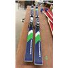Image 5 : Fischer Cut 70 Skis with Bindings, Scott Ski Poles, & Red Ski Bag.