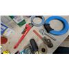 Image 3 : Plumbing Lot - Pipe Wrenches, Fish Tapes, Water Filter, Toilet Fill Valve, Torch and More