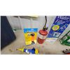 Image 6 : Plumbing Lot - Pipe Wrenches, Fish Tapes, Water Filter, Toilet Fill Valve, Torch and More