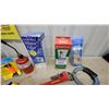 Image 7 : Plumbing Lot - Pipe Wrenches, Fish Tapes, Water Filter, Toilet Fill Valve, Torch and More