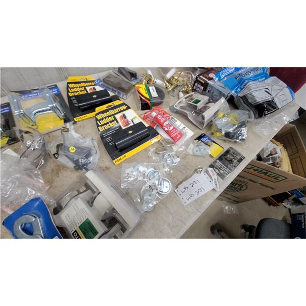 Ideal Door Garage Door Replacement Parts 16' Weather Seal, Wheelbarrow Ladder Bracket and More