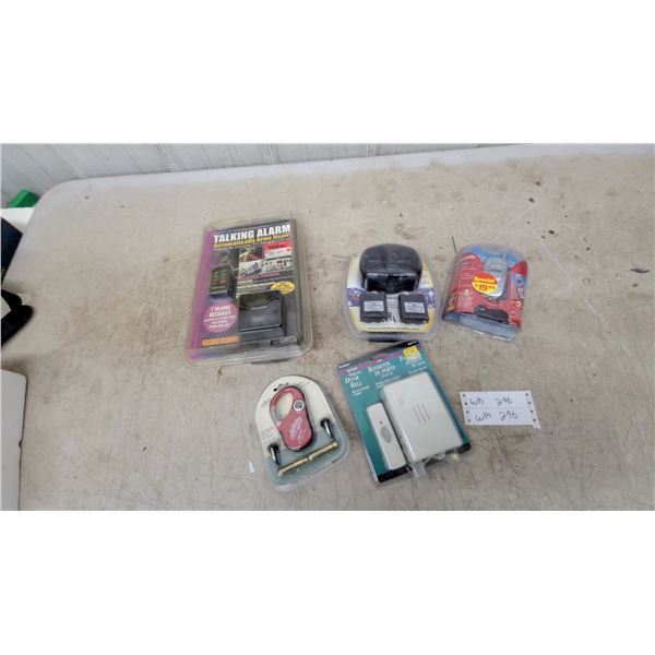 Carlon Wireless Door Bell Model RCS110, Talking Alarm, Mini Flip Phone and More