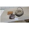 Image 1 : Eaton's Housewares No. 7 Cast Iron Dutch Oven, Vintage Electric Iron with Braided Cord and More