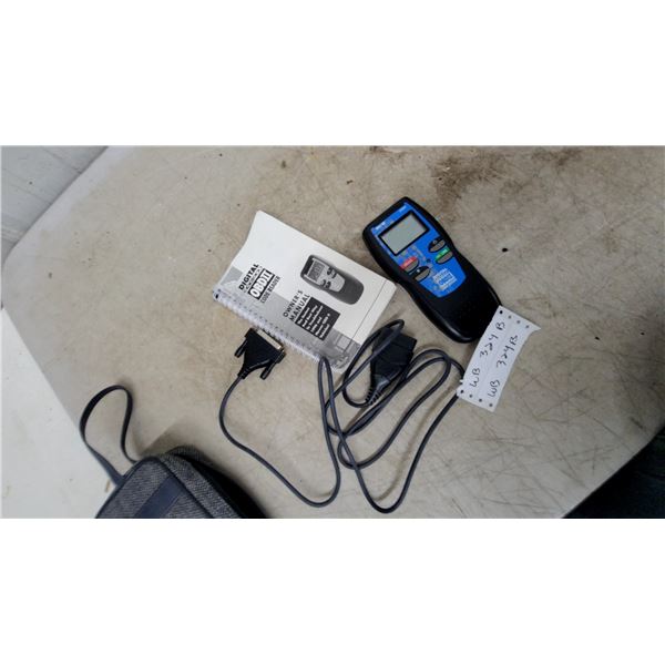 Digital Orbit OBDII Code Reader Model 9100 with Owner's Manual and Cables