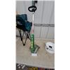 Image 3 : Weed Eater XT10 Electric String Trimmer with D-Ring Handle Trailer Rims Folding Yard Chair Storage