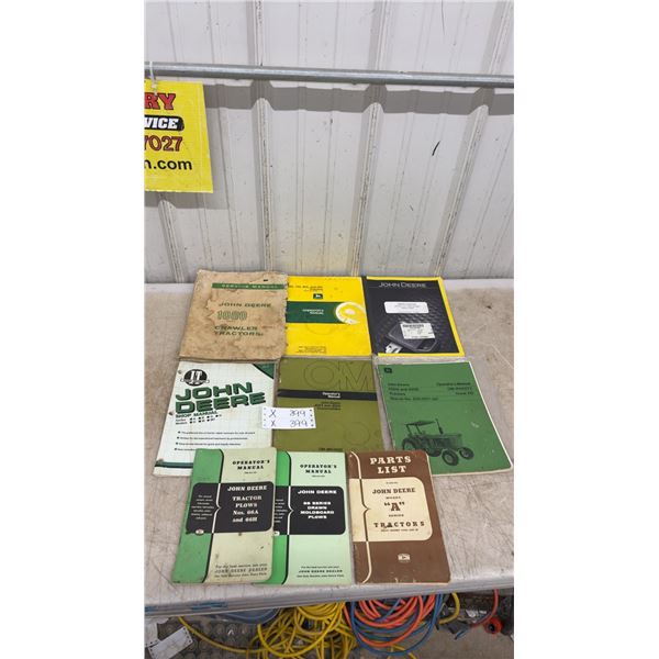 John Deere Manuals: Tractors, Implements and Snowmobiles