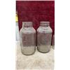 Image 2 : Horlick's Malted Milk Bottles, Corona Improved Jars, Bail-Lid Canning Jar and Wooden Basket