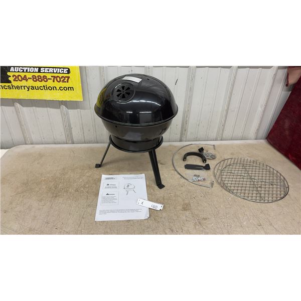 Everyday Essentials Charcoal Portable Kettle Grill, Black