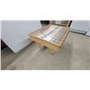 Image 4 : Adams 4 Roses Kentucky Straight Bourbon Whiskey Bottle Display Coffee Table with Tapered Legs