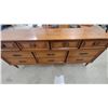 Image 5 : Vintage French Provincial Wood Dresser/Credenza with Three Double-Door Cabinets and Four Drawers