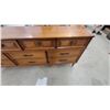 Image 6 : Vintage French Provincial Wood Dresser/Credenza with Three Double-Door Cabinets and Four Drawers