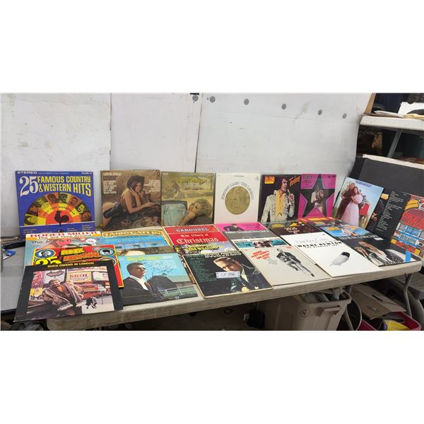Country & Western Vinyl Records: Dolly Parton, Johnny Cash, Elvis and More