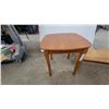 Image 2 : Desk Pigeon Holeand Wooden Side Table with Tapered Legs