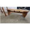 Image 6 : Desk Pigeon Holeand Wooden Side Table with Tapered Legs