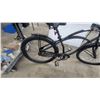 Image 6 : Hyper Easy Rider Men's Cruiser Bicycle, Black, Double Top Tube Frame with Fenders 26"