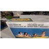 Image 2 : Intex Challenger 400 Four-Person Inflatable Boat Set with Aluminum Oars, 107 x 60"